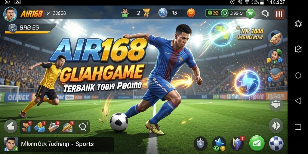 Menampilkan gameplay seru dan kompetitif dari AIR168 di berbagai cabang olahraga.