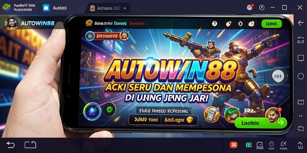 Screenshot AUTOWIN88 menampilkan aksi intens dalam pertempuran.