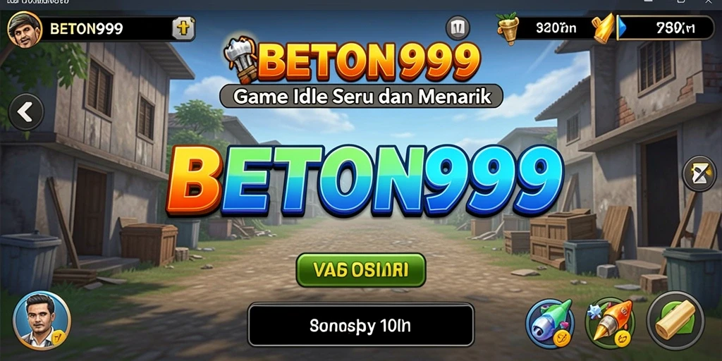 Screenshot BETON999 menunjukkan gameplay menarik dan dinamis.