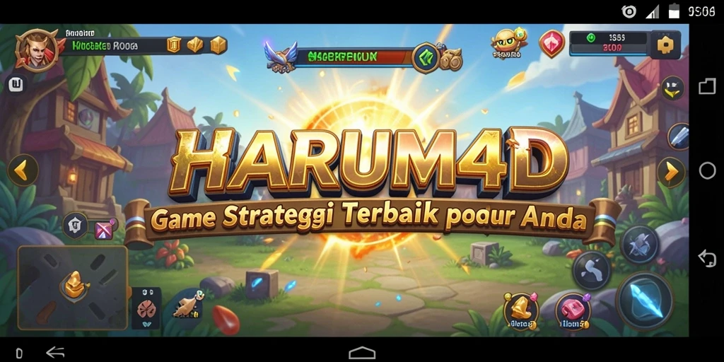 Screenshot menunjukkan aksi seru dalam pertempuran di HARUM4D.