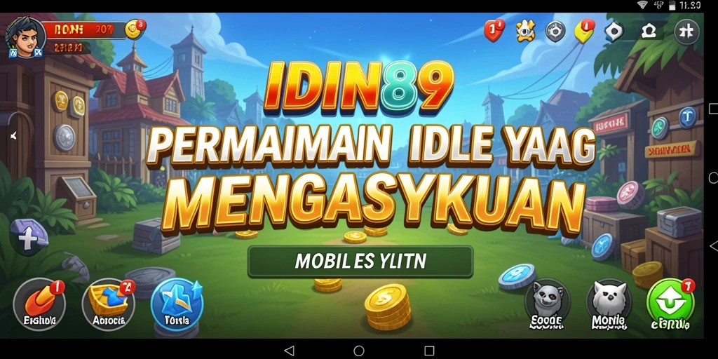 Gameplay menarik IDN89, menampilkan eksplorasi dan pengumpulan sumber daya.