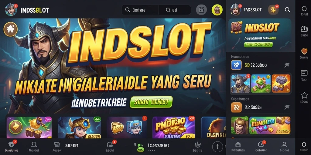 Screenshot dari gameplay <strong>INDSLOT</strong> yang menunjukkan momen kemenangan yang mendebarkan.