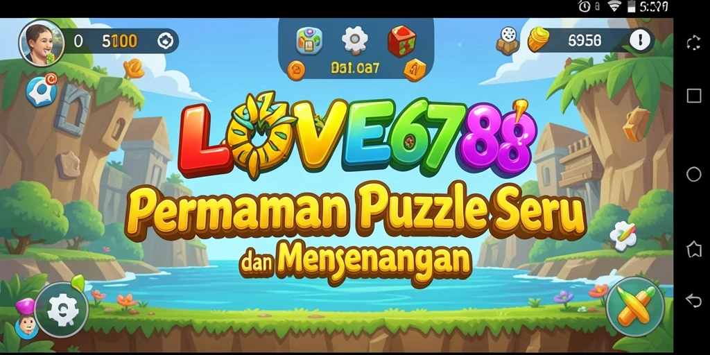 Screenshot gameplay LOVE678 menunjukkan teka-teki yang menantang dan grafis yang menarik.