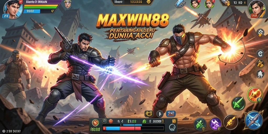 Tangkapan layar gameplay MAXWIN88 dengan aksi seru dan grafis menawan.