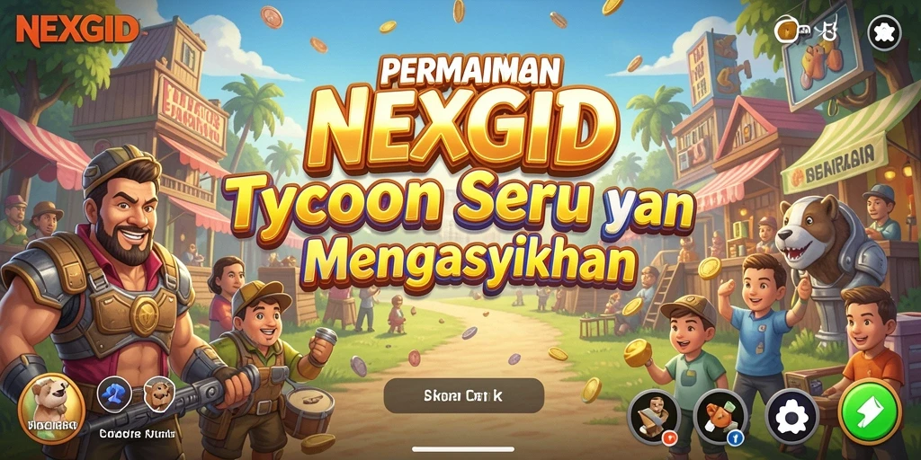Screen capture gameplay menampilkan momen menarik dalam NEXGID.