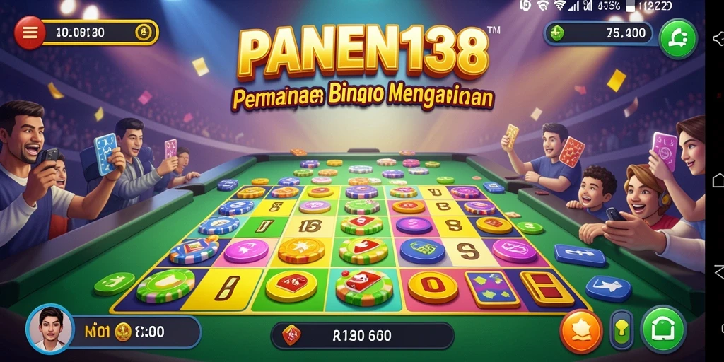Tampilan gameplay seru dari permainan Bingo PANEN138.