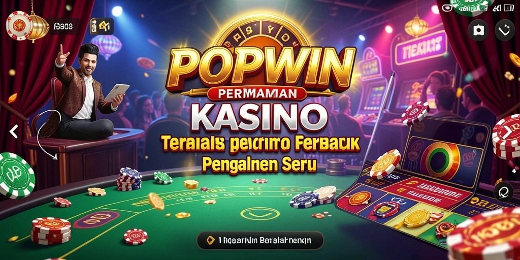 Tampilan menarik gameplay Kasino di POPWIN.