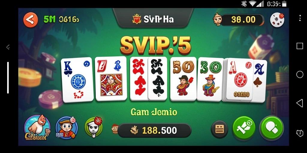 Tampilan gameplay seru dari permainan Domino SVIP5.