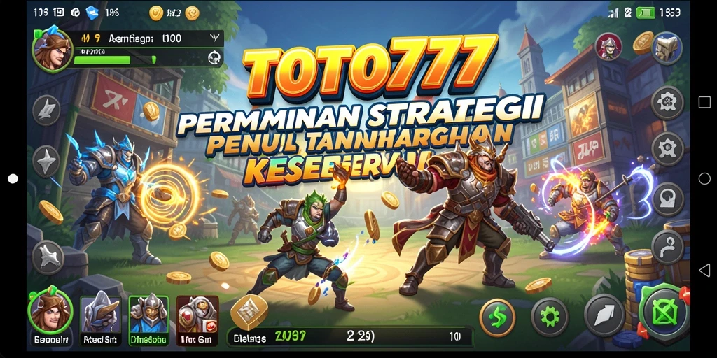 Tampilan gameplay TOTO777 yang menampilkan perencanaan strategis yang mendalam.
